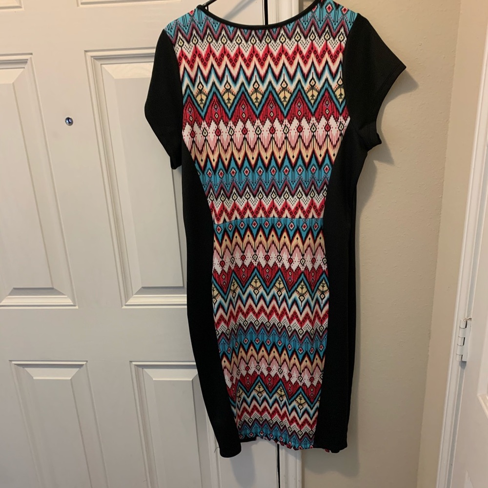 Multi Color Body Con - Picture 3 of 3